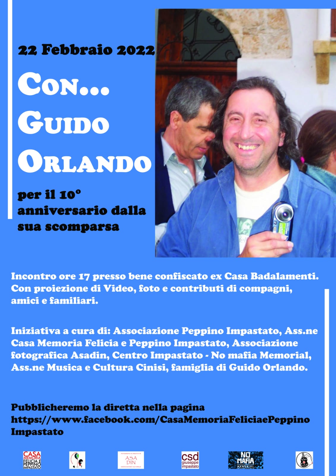 Evento dedicato ai 10 anni dalla scomparsa di Guido Orlando